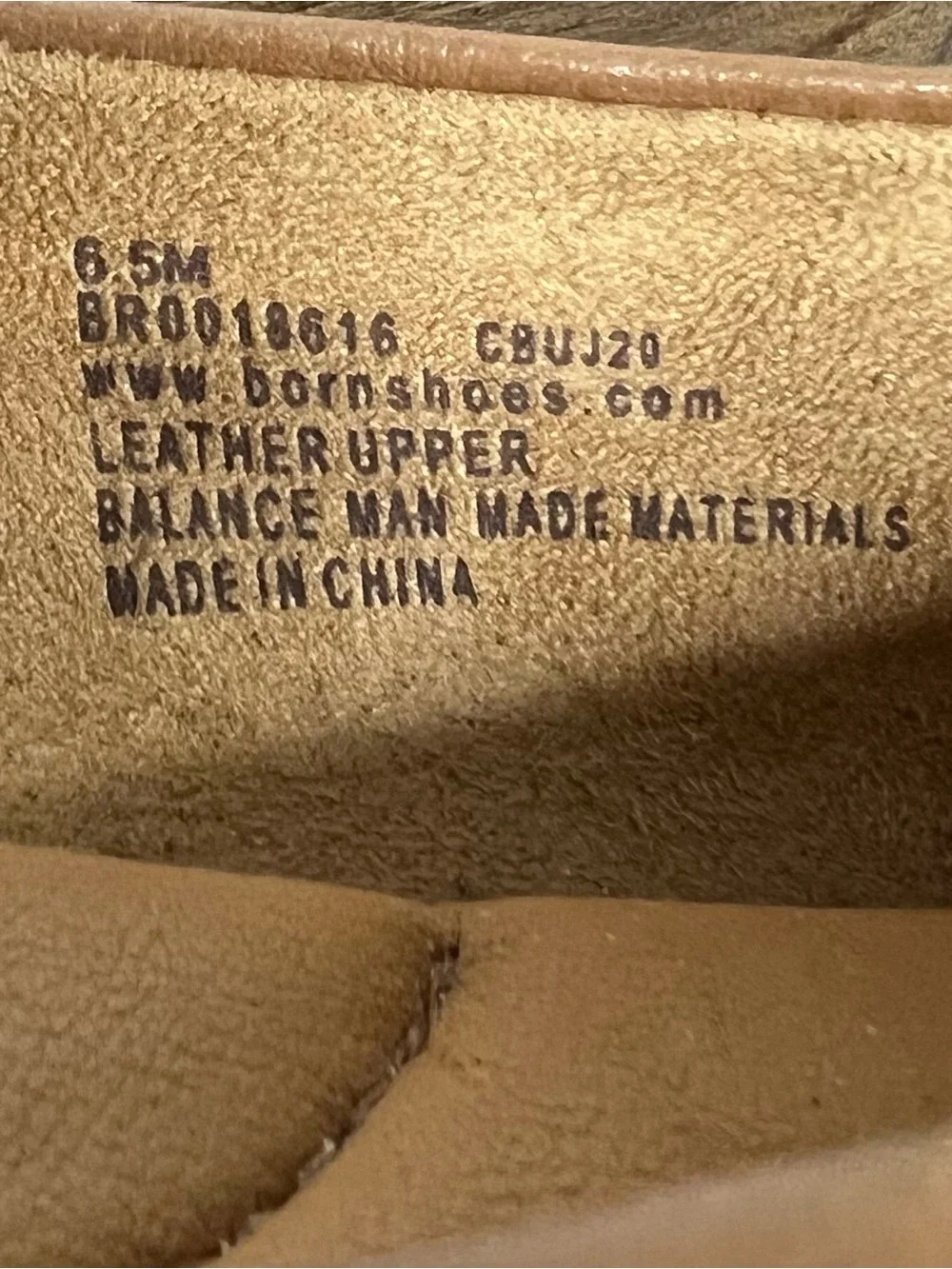 Born beca leather